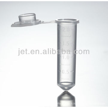 Équipement de laboratoire 2.0ml Micro Centrifuge Tubes